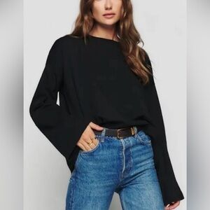 Reformation Kingston Bell Sleeve Top